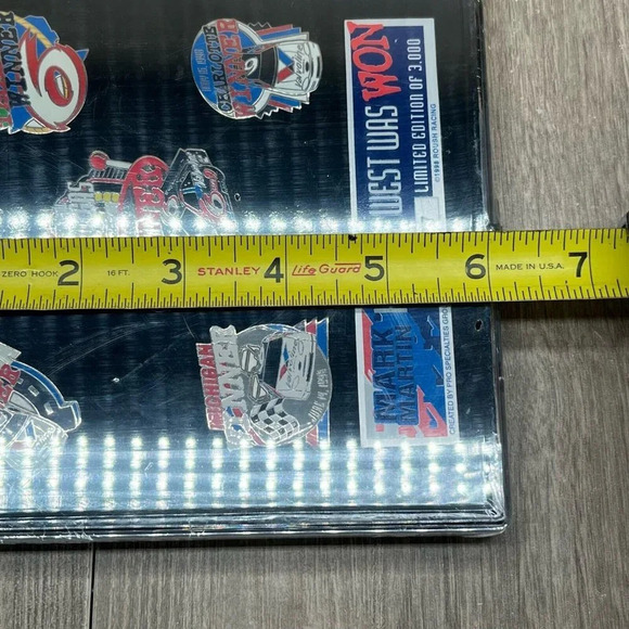 1998 Mark Martin How The West Was Won NASCAR Ltd Edition Pin Set 587/3000 - Picture 6 of 6